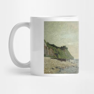 Cliffs on the Sea Coast: Small Beach, Sunrise by Gustave Courbet Mug